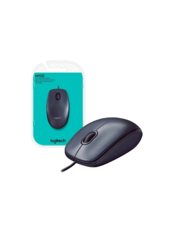 MOUSE LOGITECH OPTICO NEGRO USB M-100